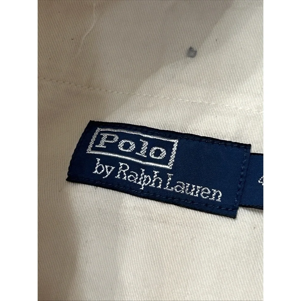 NWT Mens Polo Ralph Lauren Chino Shorts‎ Pleated Side Buckles Sz 42 7